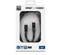 Cable HDMI avec angle droit régrable à 180 degrés pour PS4