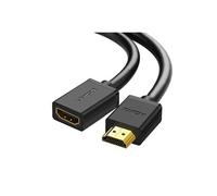 - Câble HDMI avec Ethernet - HDMI mâle pour HDMI femelle - 1 m - support 4K