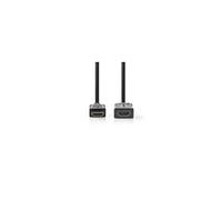 Nedis cvgp34090bk20 rallonge câble hdmi? haute vitesse avec ethernet connecteur hdmi? - hdmi? femelle 2,0 m noir