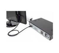 - Câble HDMI avec Ethernet - HDMI mâle pour HDMI mâle - 1 m - noir - support 4K