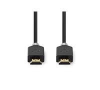 - Câble HDMI avec Ethernet - HDMI mâle pour HDMI mâle - 10 m - blindé - anthracite - rond