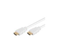 - Câble HDMI avec Ethernet - HDMI mâle pour HDMI mâle - 2 m - blanc