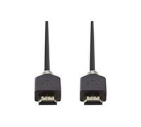 - Câble HDMI avec Ethernet - HDMI mâle pour HDMI mâle - 3 m - blindé - anthracite - rond