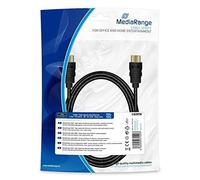 Câble HDMI avec Ethernet - MEDIARANGE - 2m - Multiconducteur - Haute vitesse - Couronne