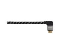 Avinity - Câble Hdmi 2.0/18gbps 0.75m Noir Fiche Coudée