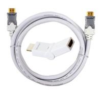 Câble HDMI Brooklyn + Adaptateur HDMI Angled 180° Full HD Pour TV LED LCD