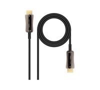 Câble HDMI - Câble actif v2.1, résolution 8K@60Hz et 4K@120Hz, bande passante 48Gbps, longueur de 10m, idéal pour la haute définition.