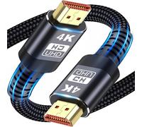 Cable HDMI,cable HDMI 4K 2M/6.6FT,Ultra Haute Vitesse