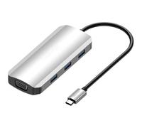 Câble HDMI - Câble tressé v2.1-1 m - Compatible 8K - Vitesse - Connecteurs mâles à mâles - Noir/gris