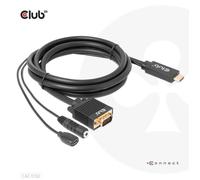 Club3D Câble HDMI vers VGA CAC-1712 28AWG 2 m Noir