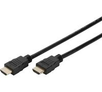 Câble HDMI DIGITUS A->A Ethernet mâle/mâle 2.0m noir or Polybag