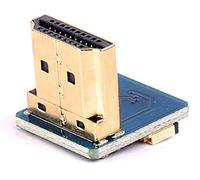 Câble HDMI DIY : adaptateur de prise HDMI à angle droit, câble ruban HDMI bricolage pour construire des câbles personnalisés