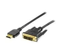 Equip Câble HDMI vers DVI‑D 119329 – 10 m, bidirectionnel, mâle/mâle, noir
