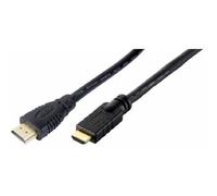 Equip Câble HDMI 119355 – 1.4, 5 m, 4K/30Hz, Ethernet, Cuivre, Noir