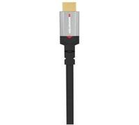 Monster - Câble HDMI - Résolution 8K - Dolby Vision - 48 GBPS - Vitesse Éclair - Homologué UL et CL3 - Triple Blindage - 1,8 Mètres - Noir
