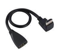 CâBle Hdmi Full Hd1080p De Haute Qualité CâBle Hdmi MâLe Vers Femelle (Coude à 90°)