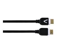 Câble HDMI gde vitesse, connecteur mâle - mâle, doré, Ethernet, 1,5 m