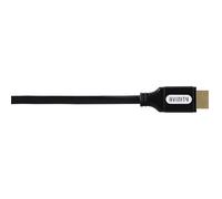 Câble HDMI™ gde vitesse, connecteur mâle - mâle, doré, Ethernet, 1,5 m