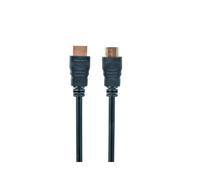 Câble HDMI Gembird CC-HDMI4-6, 1.8m, HDMI Type A M/M, Noir, 4K UHD 60Hz, Ethernet, Contacts plaqués Or, 10 Gbit/s