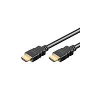 Câble HDMI Haut Débit 1,8m - 3D, Full HD, 1080p, HDR, ARC, Ethernet - pour PS4, Xbox One, Wii, Canal + HD, TVs , LCD, LED