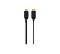 Câble HDMI haute vitesse avec Ethernet - Câble HDMI avec Ethernet - HDMI mâle pour HDMI mâle - 5 m - noir - support 4K