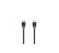 Hama Câble High Speed HDMI™ 8K Ethernet tissu doré 1,5 m mâle-mâle