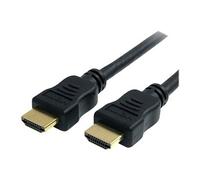 Câble HDMI haute vitesse Ultra HD 4K x 2K avec Ethernet de 1m - Cordon HDMI vers HDMI - Mâle / Mâle - Noir - Plaqués or - Câble HDMI avec Ethernet -