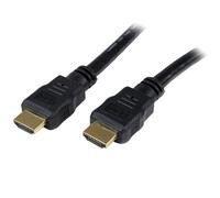 StarTech Câble HDMI haute vitesse Ultra HD 4K 2 m – HDMI mâle/mâle – Noir, contacts plaqués or