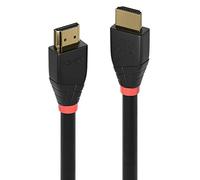 Câble de raccordement LINDY HDMI Fiche mâle HDMI-A, Fiche mâle HDMI-A 10.00 m noir 41071 4K UHD, contacts dorés Câble HDMI