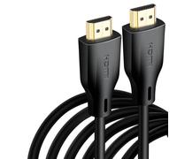 Câble HDMI HDMI 2.1 8K 60Hz 4K 120Hz Le noir 3 m