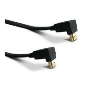 Metronic Câble HDMI High Speed mâle/mâle plat coudé 1,5 m