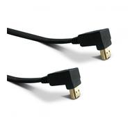 Câble HDMI High Speed mâle/mâle plat coudé 1,5 m