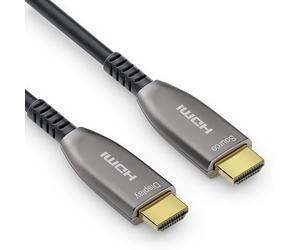 Câble HDMI Hybridkabel Fibre de Verre/Cuivre Actif Aoc 4K Extenseur 20m