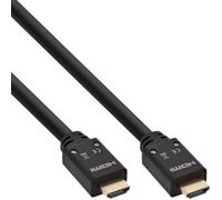 - Câble HDMI avec Ethernet - HDMI mâle pour HDMI mâle - 25 m - triple blindage - noir - support 4K, actif