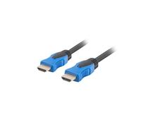 CABLE HDMI LANBERG MACHO/MACHO V2.0 CU 4K 0.5M NEGRO