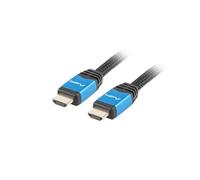 CABLE HDMI LANBERG MACHO/MACHO V2.0 CU 4K PREMIUM 1M NEGRO