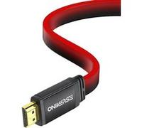 Oniverse Câble HDMI LED 8K - Rouge (Multiplateforme)