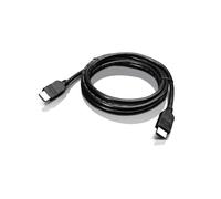 Câble HDMI Lenovo 2.0m, 2 mètres, Connecteurs HDMI Type A Mâle-Mâle, Noir, Taux de transfert 10.2 Gbit/s, Résolution 1080p, Réf 0B47070