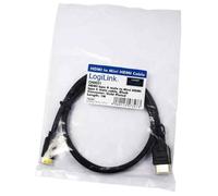 LogiLink High Speed with Ethernet - C?ble HDMI avec Ethernet - HDMI m?le pour 19 pin mini HDMI Type C m?le - 1.5 m - noir