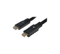 Câble HDMI LogiLink - 25m - Noir - Support 4K - Ethernet, ARC, 3D, CEC, Lip-Sync