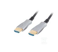 Câble HDMI m/m V2.0 30M optique noir AOC CA-HDMI-20FB-0200-BK