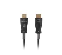 CÂBLE HDMI M/M V2.1 30M 8K NOIR OPTIQUE CA-HDMI-30FB-0300-BK
