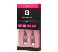 D2 Diffusion Câble HDMI mâle/mâle 0,75 m High Speed compatible 1.4 (3D)