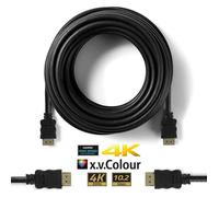 MCL 3m HDMI-Ethernet câble HDMI HDMI Type A (Standard) Noir