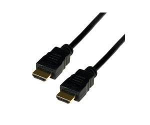 Câble HDMI MCL MC385EZ-3M, 3m, HDMI Type A, Mâle/Mâle, Noir, Compatibilité 3D, Support 1080p, Canal Ethernet HDMI, Poids 132g