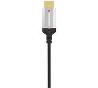 MONSTER - Câble HDMI - Résolution 4K - Vidéo HDR - Audio Return Channel - 22,5 GBPS - Vitesse Éclair - Triple Blindage - Homologué UL et CL3-1,80 Mètres - Noir