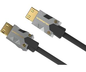 Câble HDMI Monster - Résolution 4K - Vidéo HDR10-22,5 GBPS - Vitesse Éclair - Connecteurs V-Grip - Triple Blindage - 1,5 Mètres - Garanti à Vie