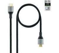 Nanocable Câble HDMI 2.1 M/M – 3 m – Noir/Gris