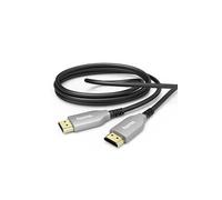 Câble hdmi optique actif, fiche mâle - mâle, doré, 10 m