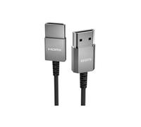 Câble HDMI optique actif, superfin, mâle - mâle, doré, 5,0 m